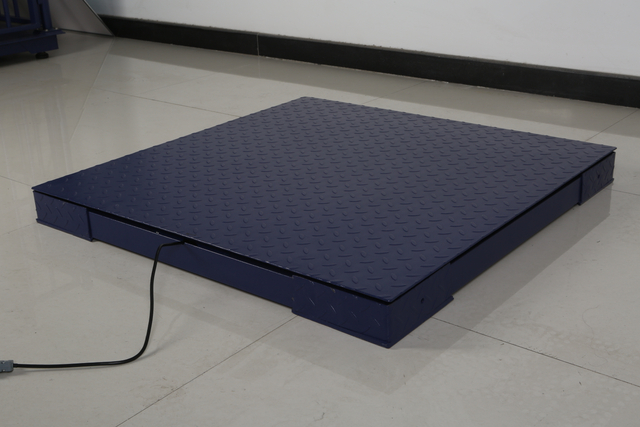 Bilancia da pavimento in acciaio al carbonio a doppio piano