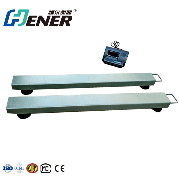 Wagi ze stali miękkiej – skala Henera